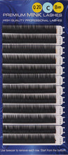 Load image into Gallery viewer, Premium Mink Lashes C-Curl (0.20mm)