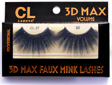 Load image into Gallery viewer, CL 3D Max Faux Mink Lashes #27 (6 Pack)