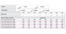Load image into Gallery viewer, Premium Mink Lashes C-Curl (0.20mm)