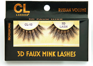 CL 3D Faux Mink Lashes #13 (6 Pack)