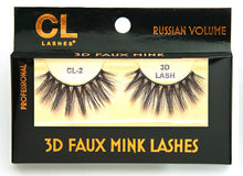 Load image into Gallery viewer, CL 3D Faux Mink Lashes #2 (6 Pack)