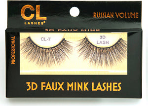 CL 3D Faux Mink Lashes #7 (6 Pack)