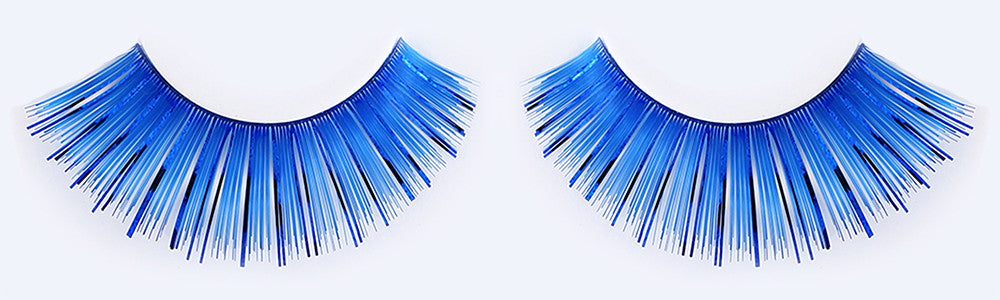 CL-C206 Blue Color Tinsel Eyelashes (3 pack) ($3.32 per pair)