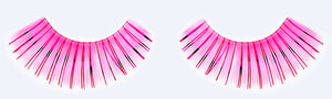 CL-C208 Hot Pink Color Tinsel Eyelashes (3 pack) ($3.32 per pair)
