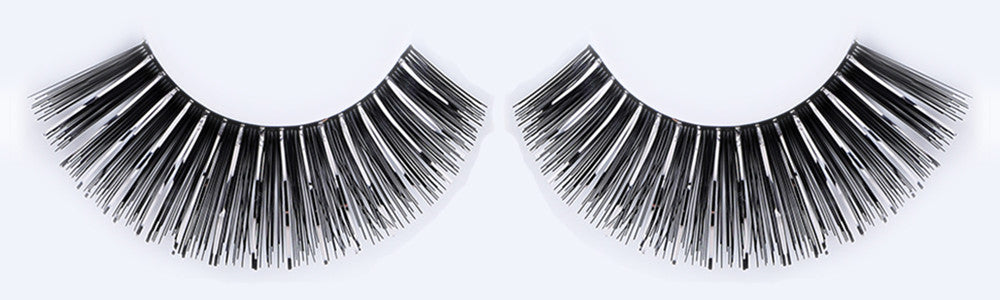 CL-C210 Black & Silver Color Tinsel Eyelashes