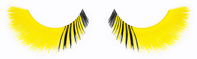 CL-C412 Feathered Yellow with Inner Black Accent