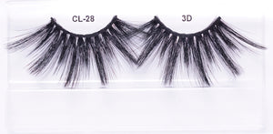 CL 3D Max Faux Mink Lashes #28 (4 Pack)