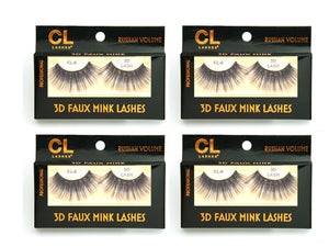 CL 3D Faux Mink Lashes #6 (4 Pack)