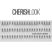 Load image into Gallery viewer, Cherishlook Eyelash #(BROWN) Flare Short (10 Pack) ($1.49 per pack)