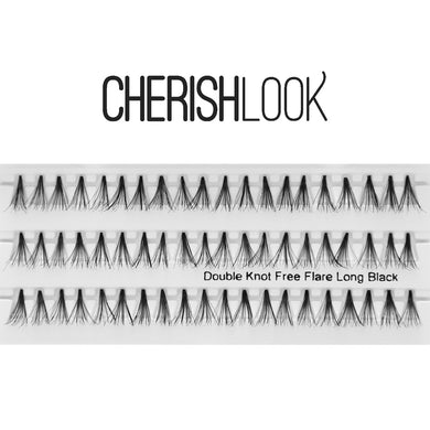 Cherishlook Eyelash #Double Knot Free Flare Long (10 Pack) ($1.69 per pack)