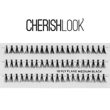 Load image into Gallery viewer, Cherishlook Eyelash #(10ply) Flare Medium (10 Pack) ($1.69 per pack)