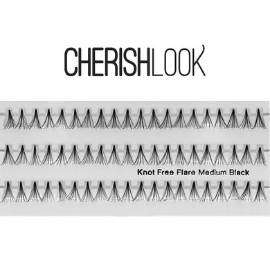 Cherishlook Eyelash #(Knot Free) Flare Medium (100 Pack) ($1.35 per pack)