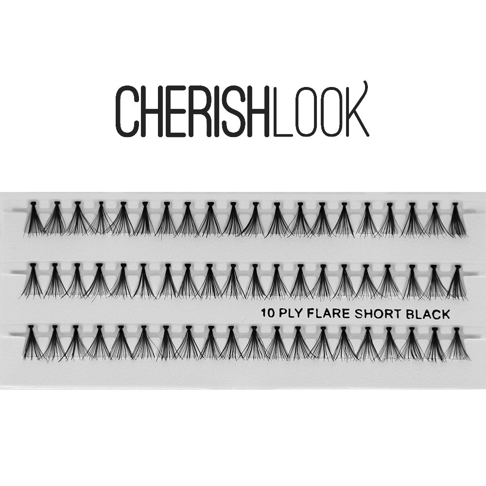 Cherishlook Eyelash #(10ply) Flare Short (10 Pack) ($1.69 per pack)