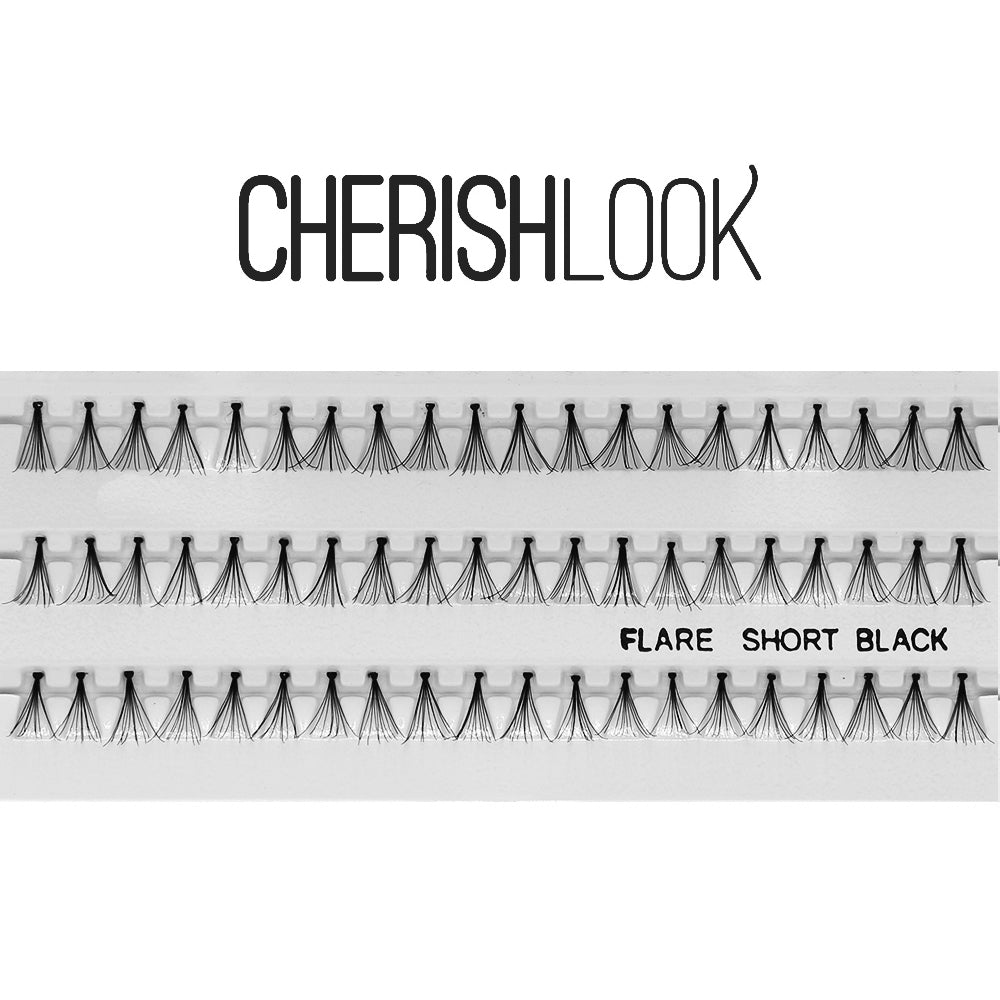 Cherishlook Eyelash #Flare Short (100 Pack) ($1.25 per pack)