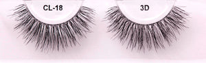 CL 3D Human Hair Lashes #18 (4 Pack)