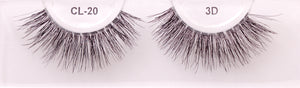 CL 3D Human Hair Lashes #20 (4 Pack)