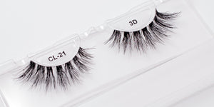 CL 3D Human Hair Lashes #21 (4 Pack)