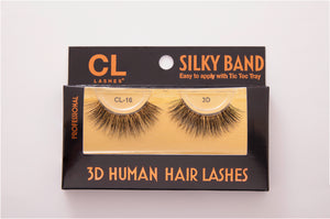 CL 3D Human Hair Lashes #16 (4 Pack)